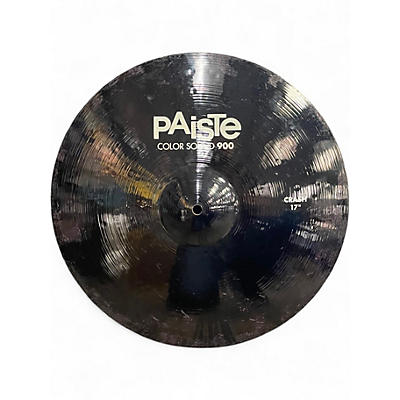Used Paiste 17in Sound 900 Crash Cymbal