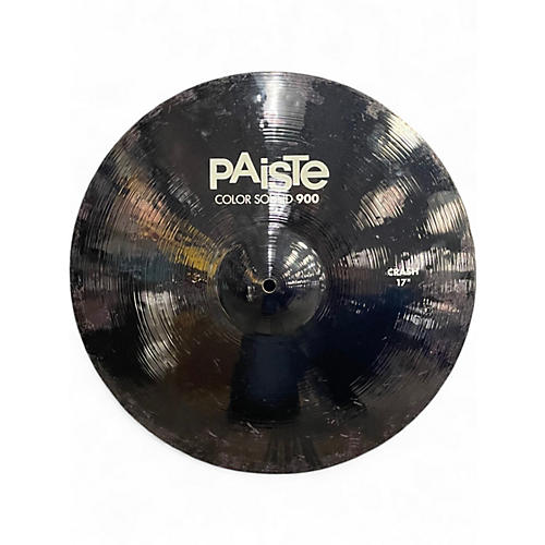 Used Paiste 17in Sound 900 Crash Cymbal 37