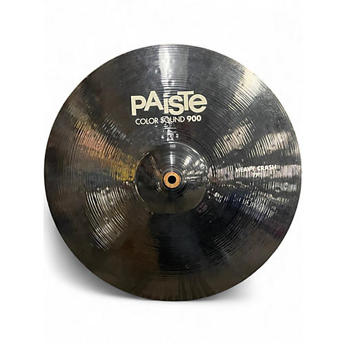 Used Paiste 17in Sound 900 Crash Cymbal 37
