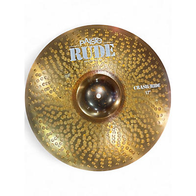 Used Paiste 17in Traditional Thin Crash Cymbal