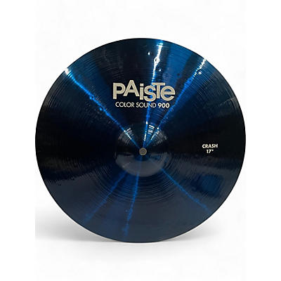 Paiste Used Paiste 17in colorsound 900 crash Cymbal