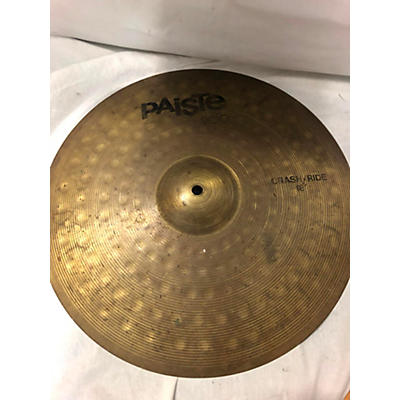 Paiste Used Paiste 18in 200 Crash/ride Cymbal