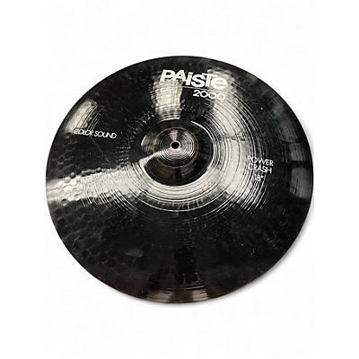 Used Paiste 18in 2000 Series Colorsound Power Crash Cymbal