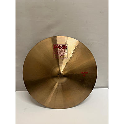 Paiste Used Paiste 18in 2002 Crash Cymbal