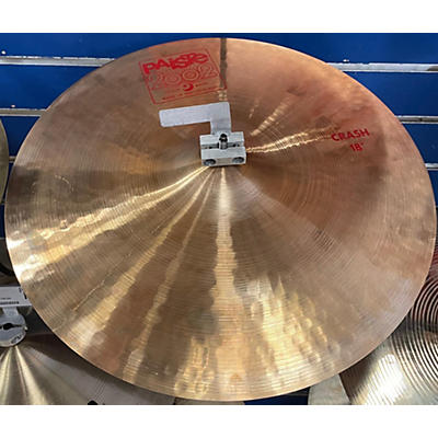 Paiste Used Paiste 18in 2002 Crash Cymbal