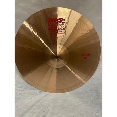 Paiste Used Paiste 18in 2002 Crash Cymbal