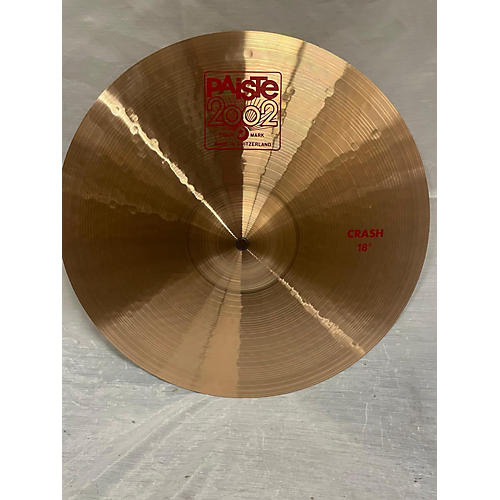 Paiste Used Paiste 18in 2002 Crash Cymbal 38