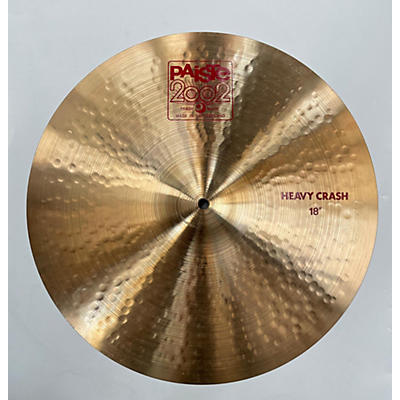 Paiste Used Paiste 18in 2002 Crash Cymbal