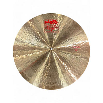 Used Paiste 18in 2002 Crash Cymbal