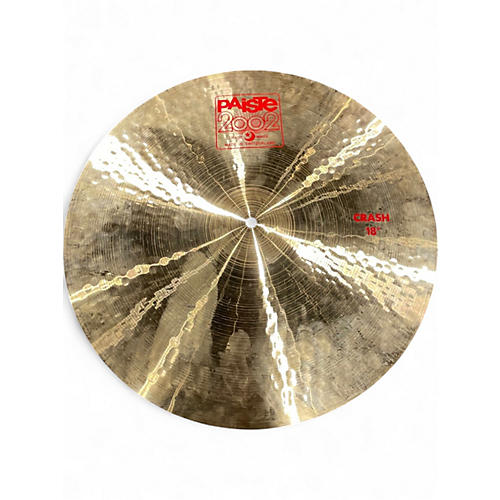 Used Paiste 18in 2002 Crash Cymbal 38