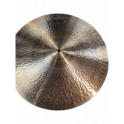 Used Paiste 18in 2002 Crash Cymbal