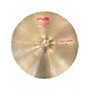 Used Paiste 18in 2002 Heavy Crash Cymbal 38