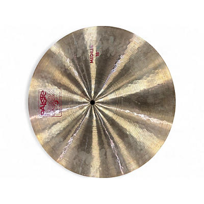 Used Paiste 18in 2002 Medium Crash Cymbal