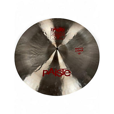 Used Paiste 18in 2002 Novo China Cymbal