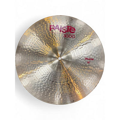 Used Paiste 18in 3000 Crash Cymbal