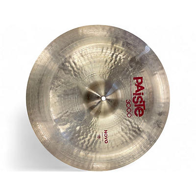 Paiste Used Paiste 18in 3000 NOVO CHINA Cymbal