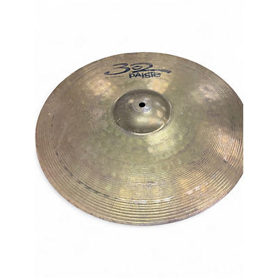 Used Paiste 18in 302 CRASH RIDE Cymbal