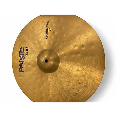 Paiste Used Paiste 18in 400 Cymbal