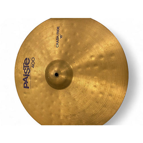 Paiste Used Paiste 18in 400 Cymbal 38