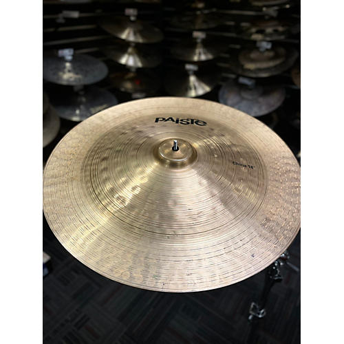 Paiste Used Paiste 18in 502 Bronze China Cymbal 38