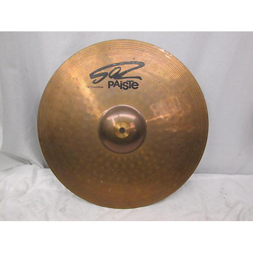 Paiste Used Paiste 18in 502 Crash Ride Cymbal 38