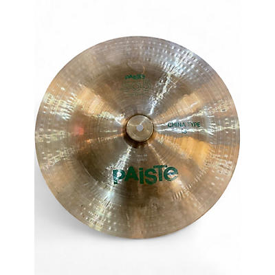 Used Paiste 18in 505 Cymbal