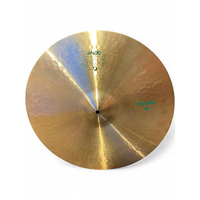 Used Paiste 18in 505 Medium Crash Cymbal