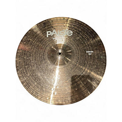Used Paiste 18in 900 SERIES CRASH Cymbal