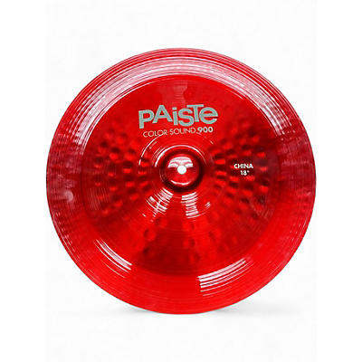 Used Paiste 18in 900 Series Color Sound Cymbal