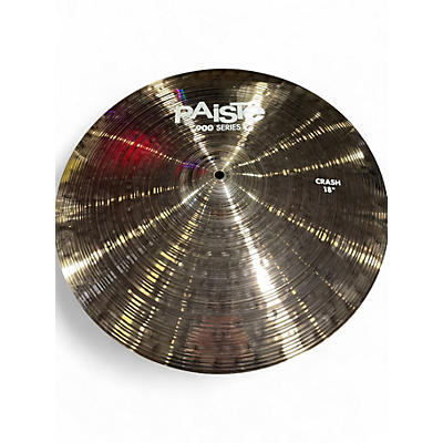 Used Paiste 18in 900 Series Crash Cymbal