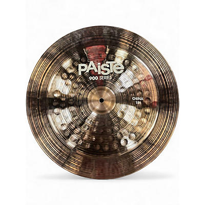 Used Paiste 18in 900 Series Cymbal