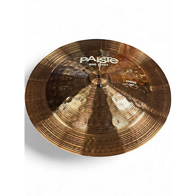 Used Paiste 18in 900 series china Cymbal