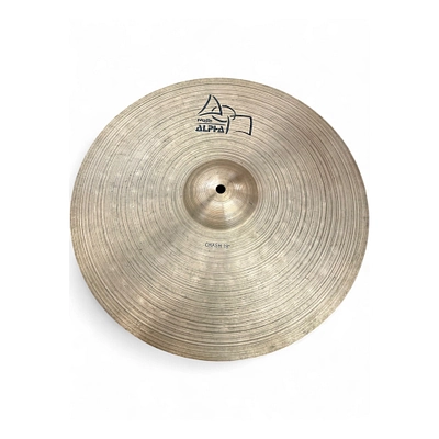 Used Paiste 18in Alpha Crash Cymbal