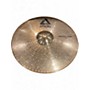 Used Paiste 18in Alpha Medium Crash Brilliant Cymbal 38