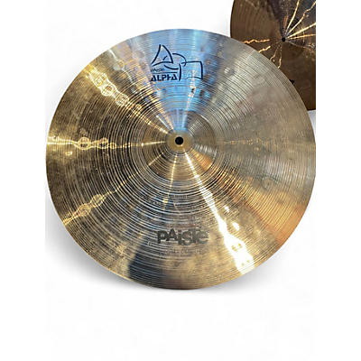 Used Paiste 18in Alpha Power Crash Cymbal