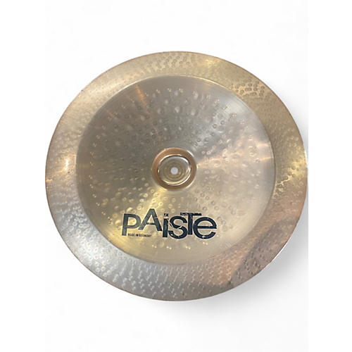 Used Paiste 18in Alpha Rock China Cymbal 38