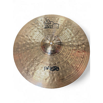Used Paiste 18in Alpha Rock China Cymbal