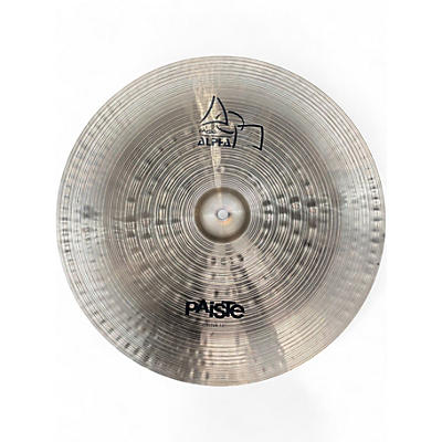 Used Paiste 18in Alpha Rock China Cymbal
