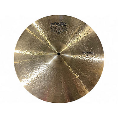 Paiste Used Paiste 18in Big Beat Crash Cymbal Cymbal