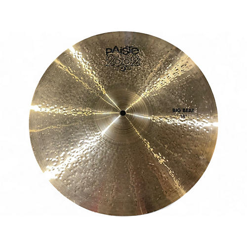 Paiste Used Paiste 18in Big Beat Crash Cymbal Cymbal 38