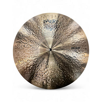 Used Paiste 18in Black Big Beat Cymbal
