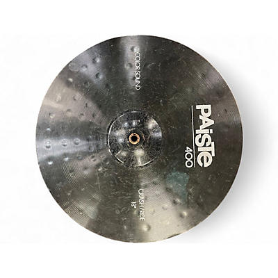 Used Paiste 18in COLORSOUND 400 Cymbal