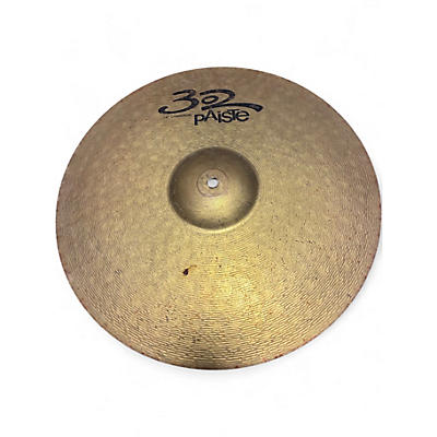 Used Paiste 18in CRASH RIDE PLUS Cymbal