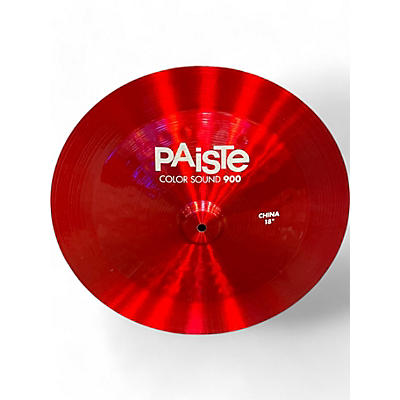 Paiste Used Paiste 18in China Cymbal