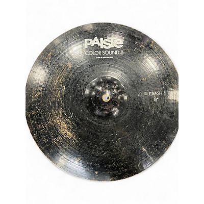 Used Paiste 18in Colorsound 5 Series Crash Cymbal