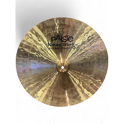Used Paiste 18in DARK BUZZ CHINA Cymbal