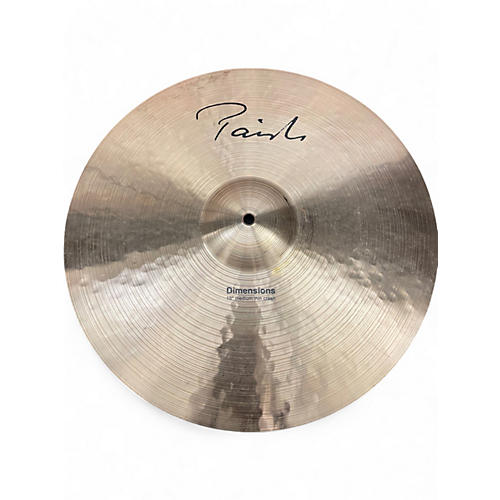 Used Paiste 18in DIMENSIONS MEDIUM THIN CRASH Cymbal 38