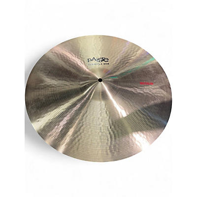 Used Paiste 18in Formula 602 Medium Crash Cymbal
