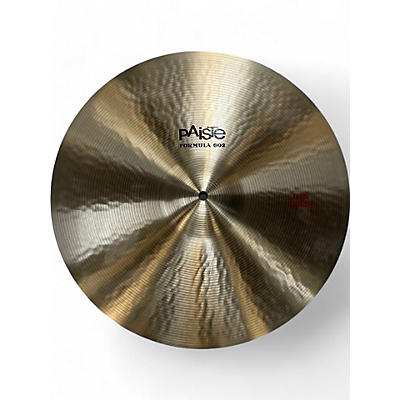 Paiste Used Paiste 18in Formula 602 Thin Crash Cymbal