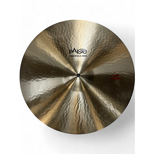 Paiste Used Paiste 18in Formula 602 Thin Crash Cymbal 38